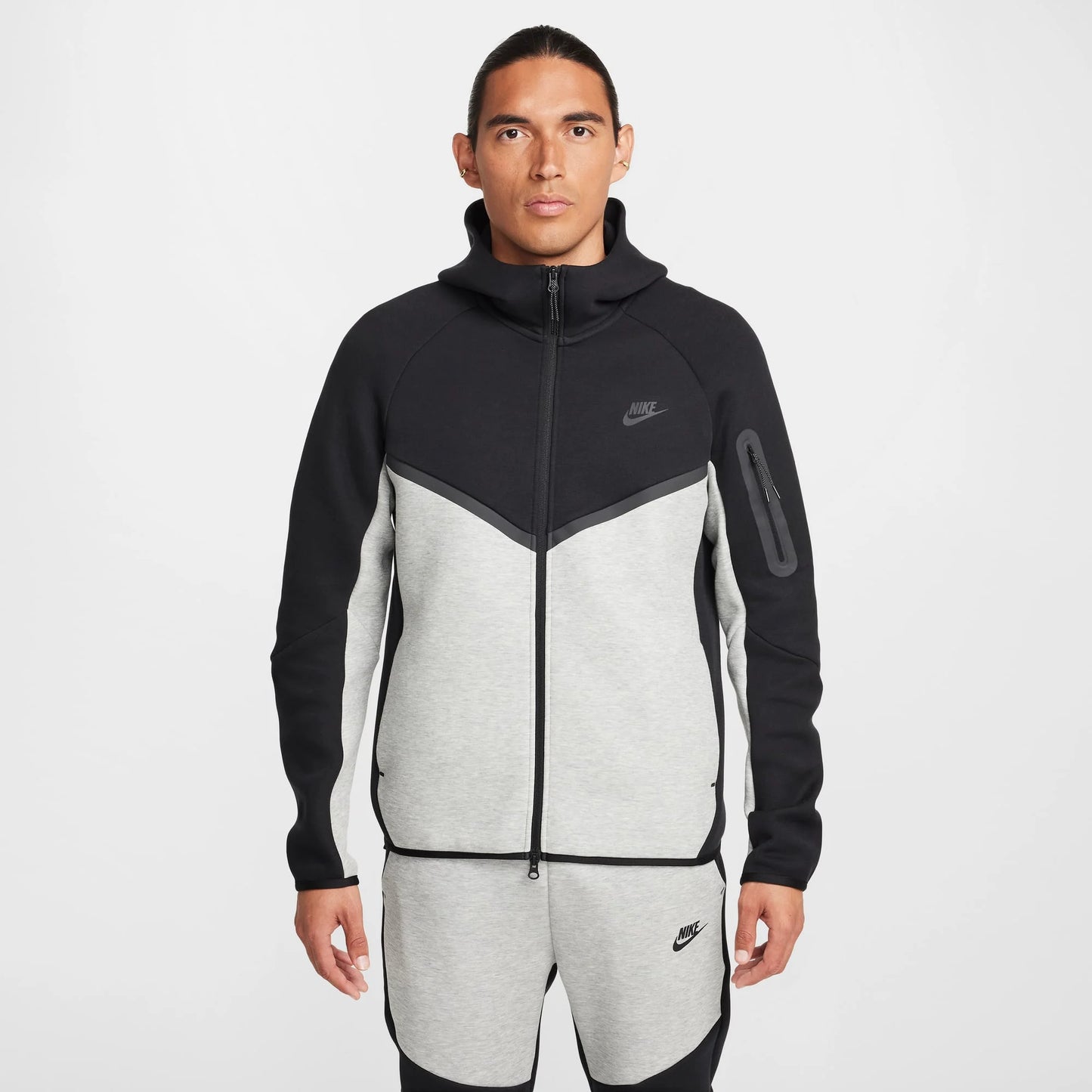 Ensemble Nike Tech Fleece Gris / Noir 2025