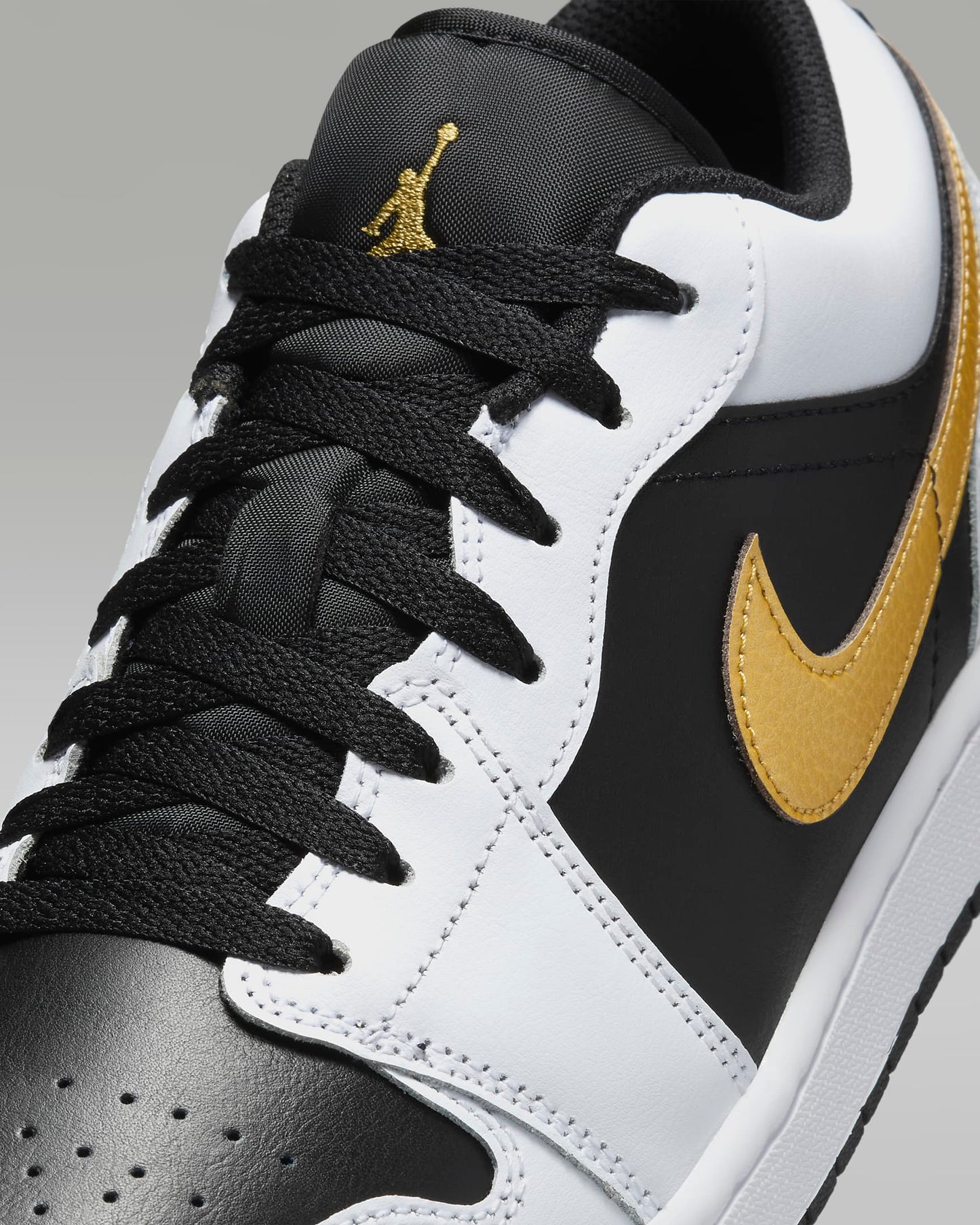 Air Jordan 1 Low 1 Black Gold