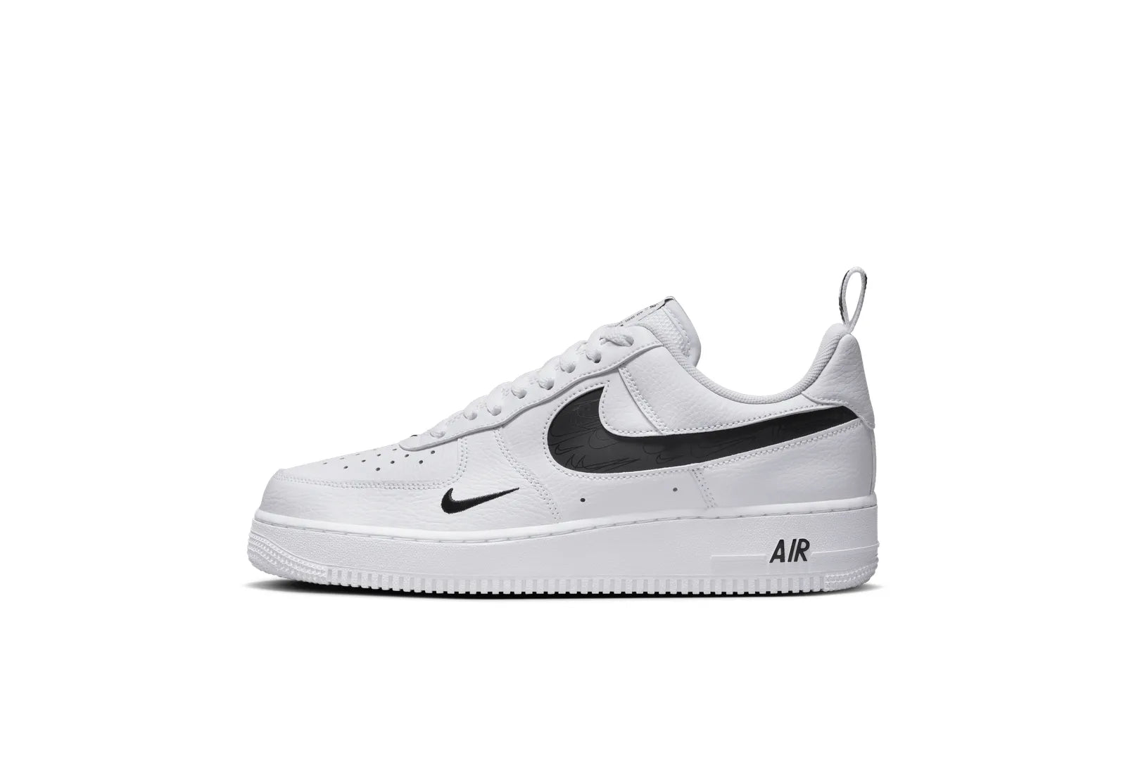 Nike air force 1 top 07 lv8 blanche et noir