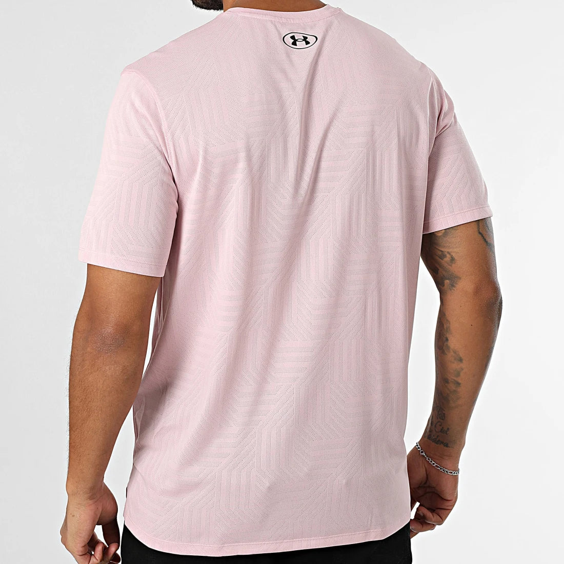 T-SHIRT UNDER ARMOUR VENT GEOTESSA -Rose