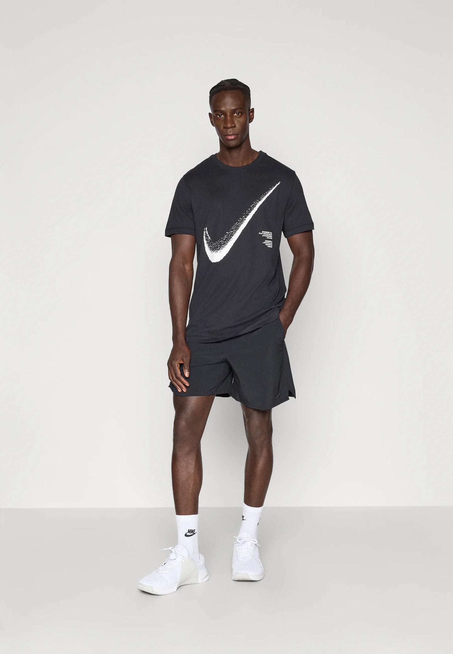T-shirt Nike Performance - Black/White