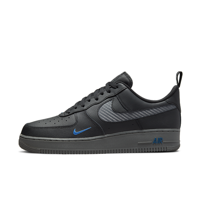 Nike Air Force 1 Low Black Royal Carbon Fiber