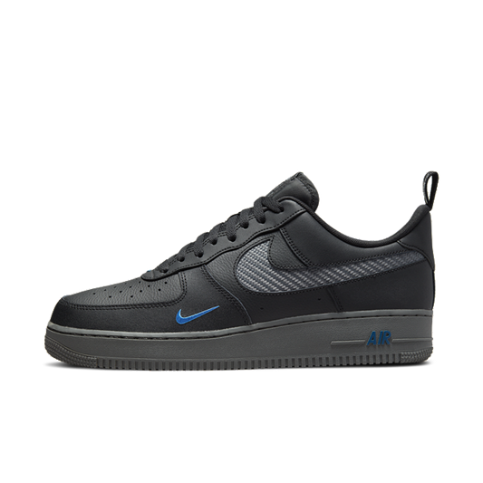 Nike Air Force 1 Low Black Royal Carbon Fiber