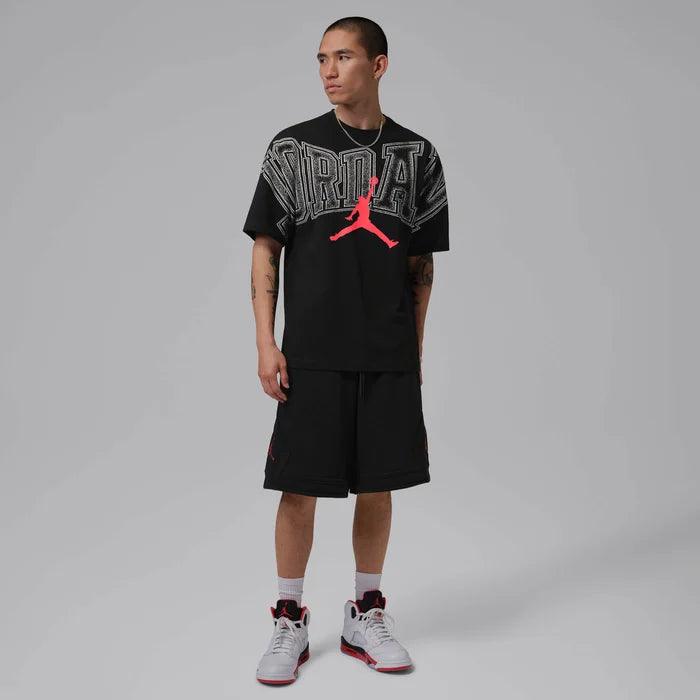 T-Shirt Jordan GOAT  - Black/Red