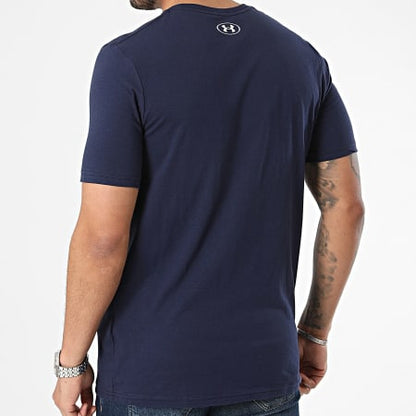 T-Shirt Camouflage Chest Stripe Bleu marine