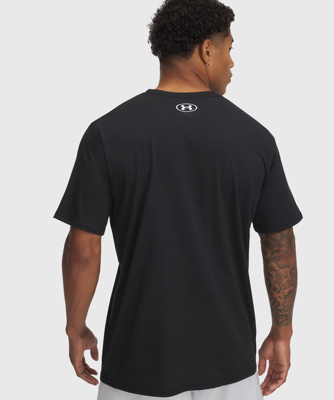 T-Shirt Camouflage Chest Stripe Noir