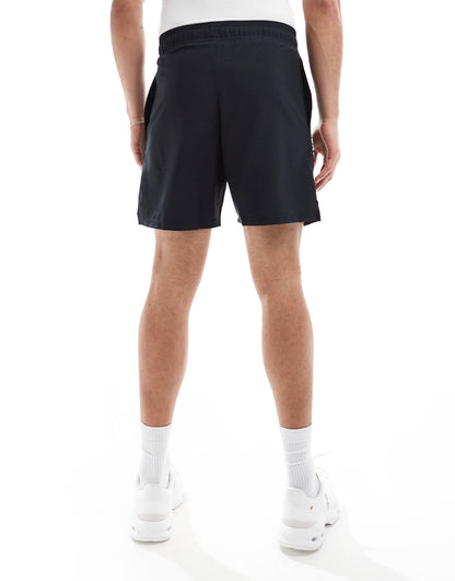 Short UA Tech Weven Wordmark- Noir