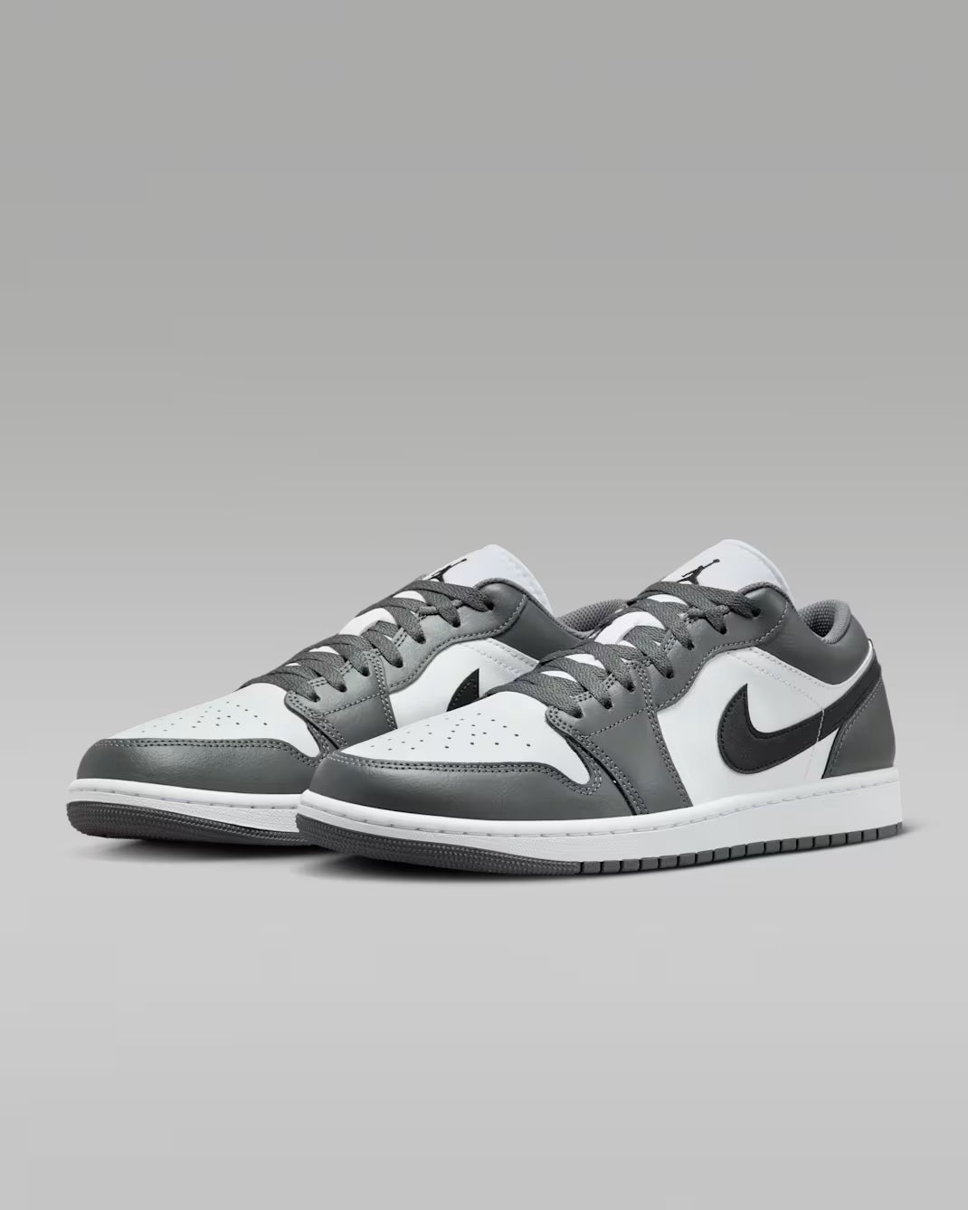 Air Jordan 1 Low Iron Grey/Noir