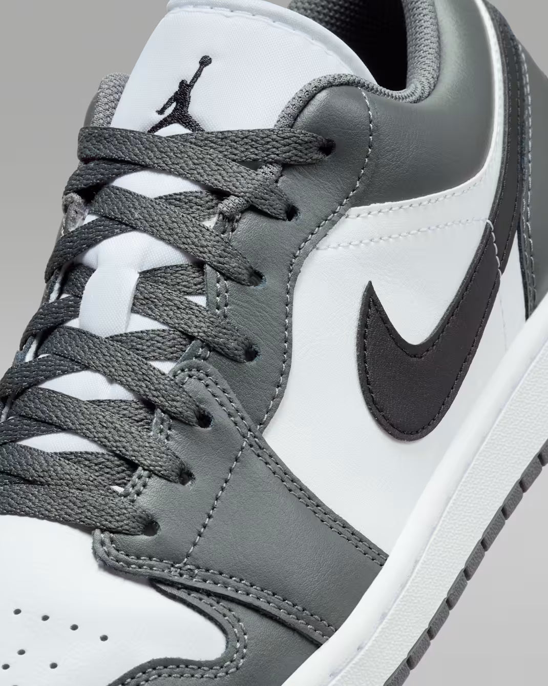 Air Jordan 1 Low Iron Grey/Noir