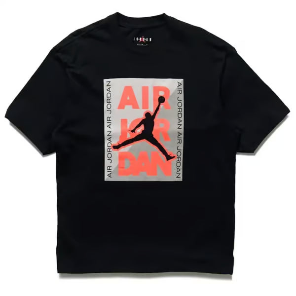 T-Shirt Jordan Graphic  - Black/Infrared