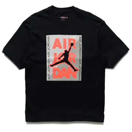 T-Shirt Jordan Graphic  - Black/Infrared