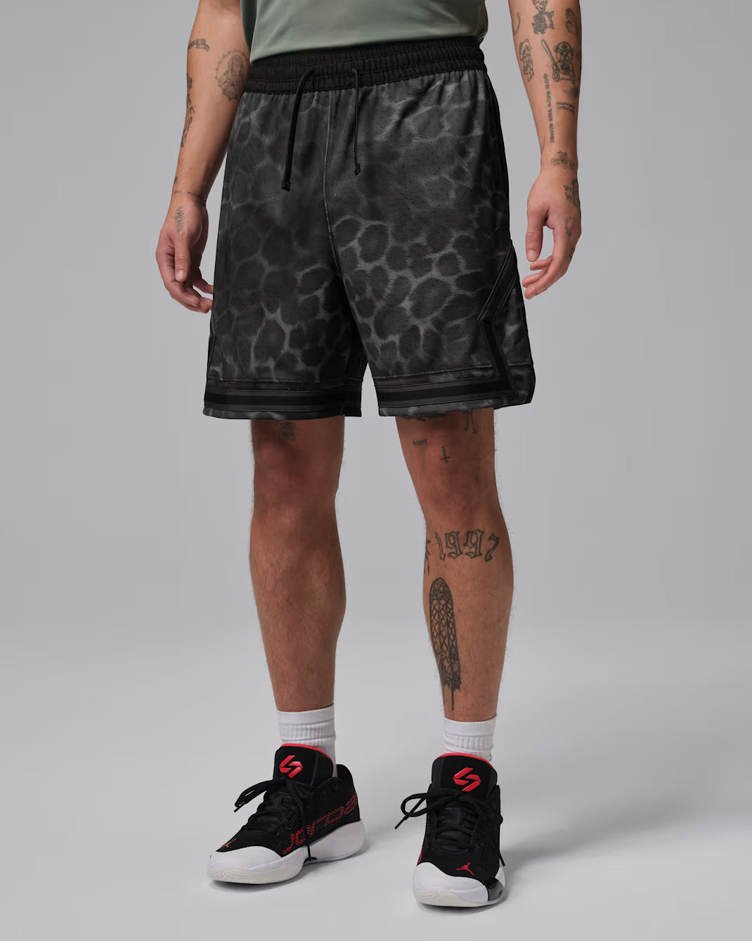 Short Jordan Diamond Black Cat