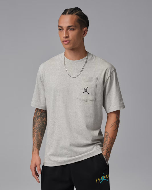 Tshirt Jordan Poche Gris 2026