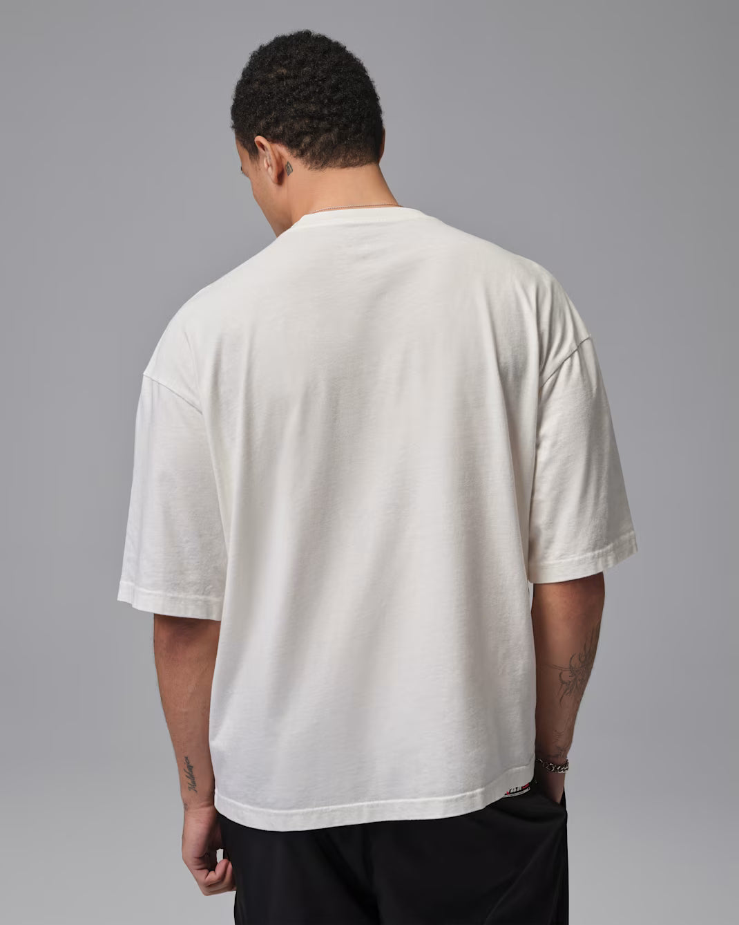 T-shirt Jordan World Wide White
