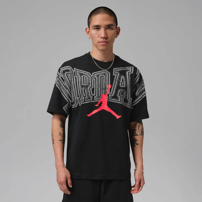 T-Shirt Jordan GOAT  - Black/Red