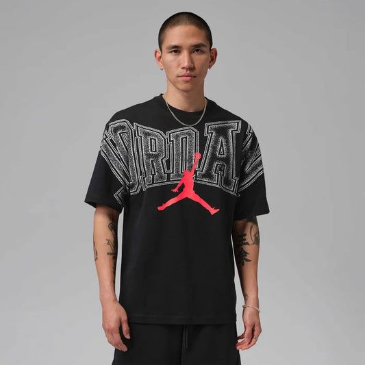 T-Shirt Jordan GOAT  - Black/Red