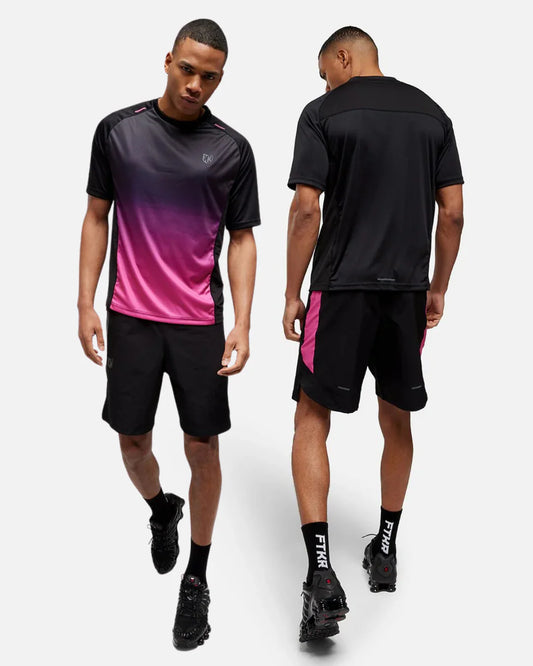 Ensemble FootKorner Storm - Noir/Rose 2025