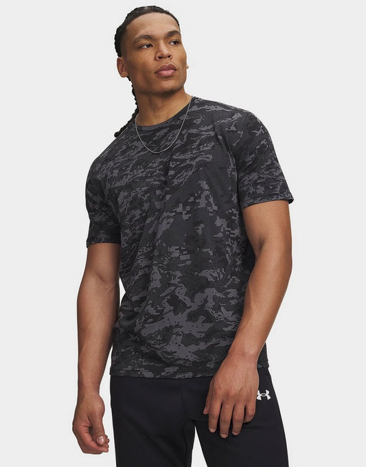 T-shirt Under armour camouflage Black