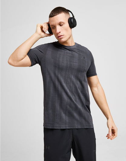 VANISH SEAMLESS NOVELTY SS - T-shirt imprimé - Gris