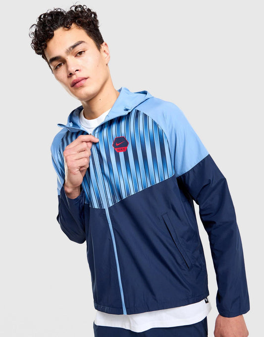 Ensemble Nike Running AOP BLEU