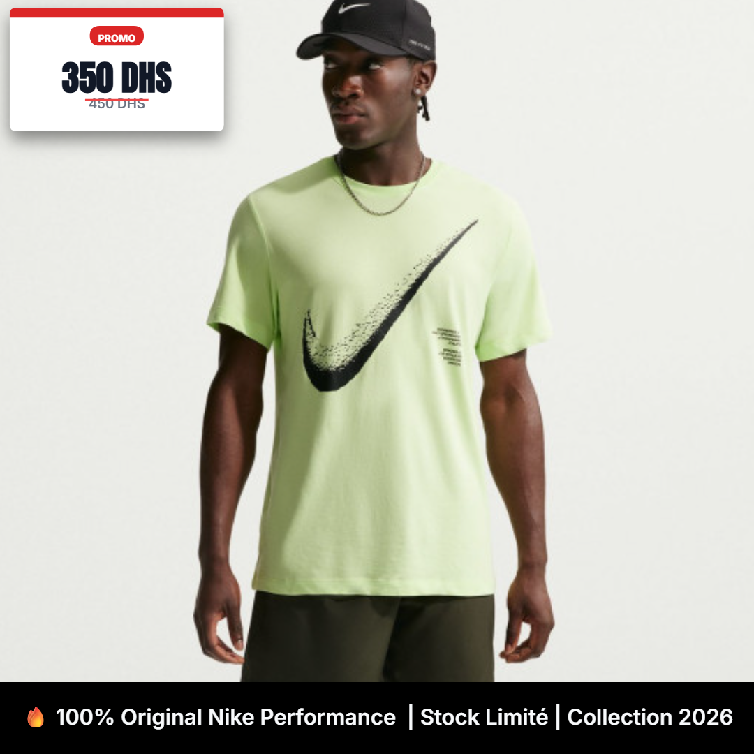 T-shirt Nike Performance - Liquid Lime