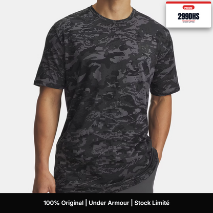 T-shirt Under armour camouflage Black