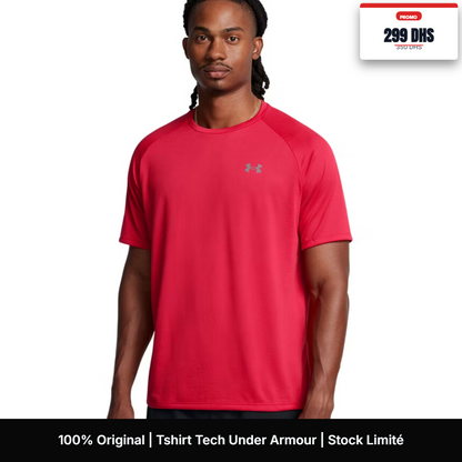 T-Shirt Under Armour Ua Tech™ 2.0 - Red/graphite