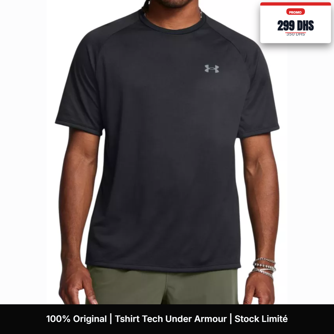 T-Shirt Under Armour Ua Tech™ 2.0 - Black/graphite