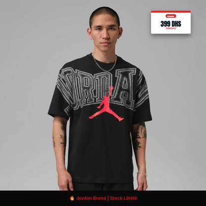 T-Shirt Jordan GOAT  - Black/Red