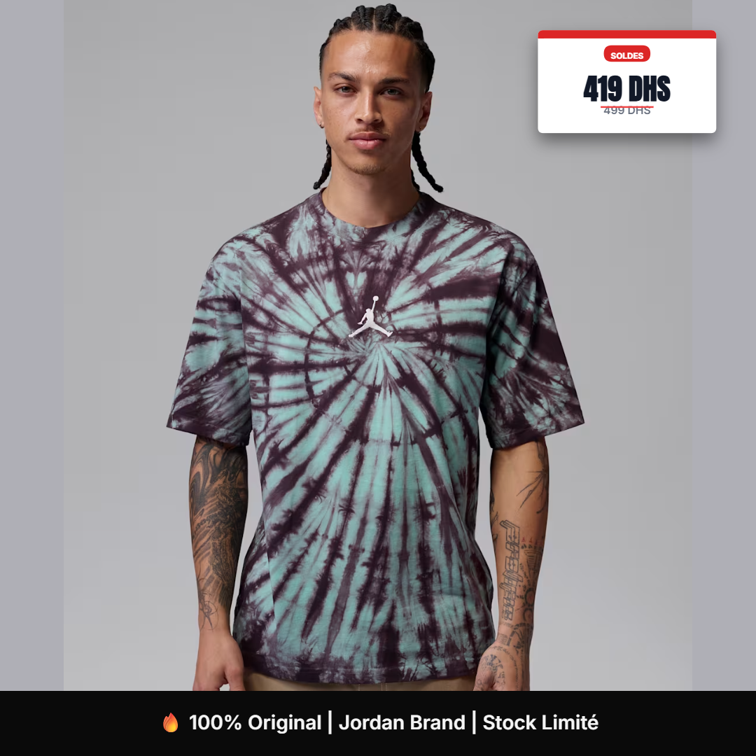 T-Shirt Jordan Tie-Dye Festival