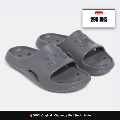 Claquette UA Locker V Gris