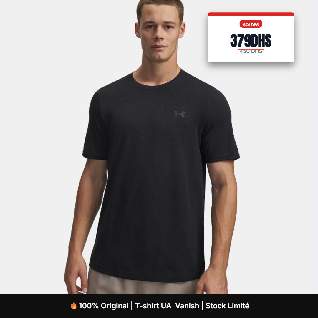VANISH SEAMLESS NOVELTY SS - Noir