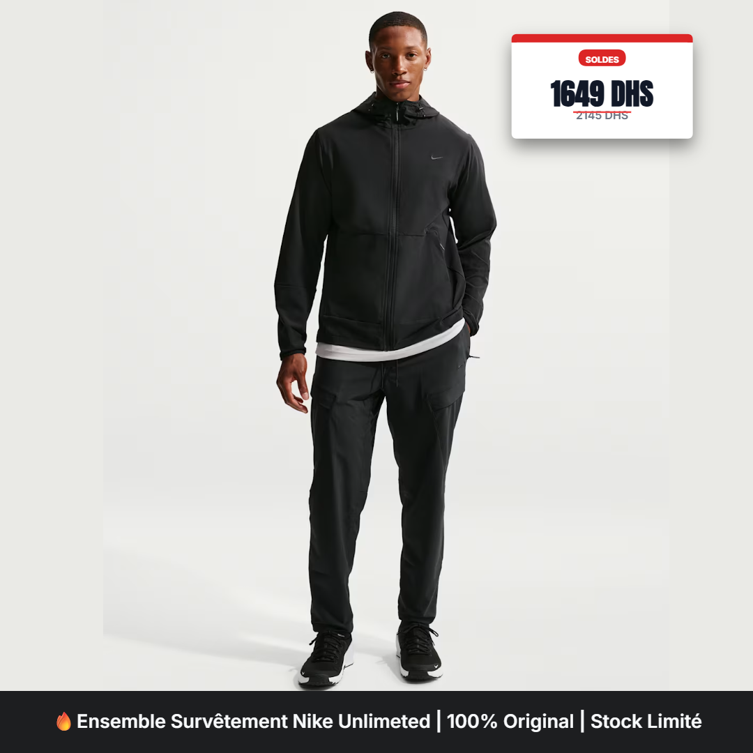 Ensemble Nike unlimited Noir