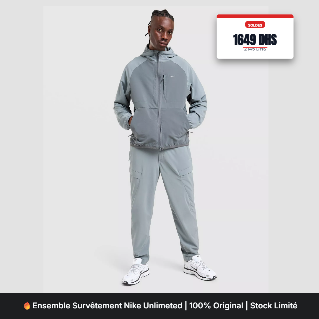 Ensemble Nike unlimited Gris
