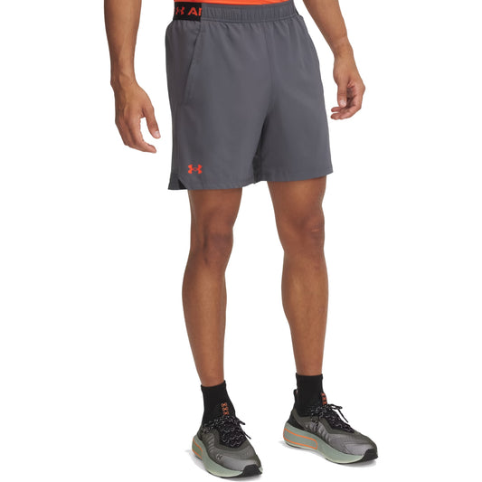 Short Homme UA VANISH Gris Orange