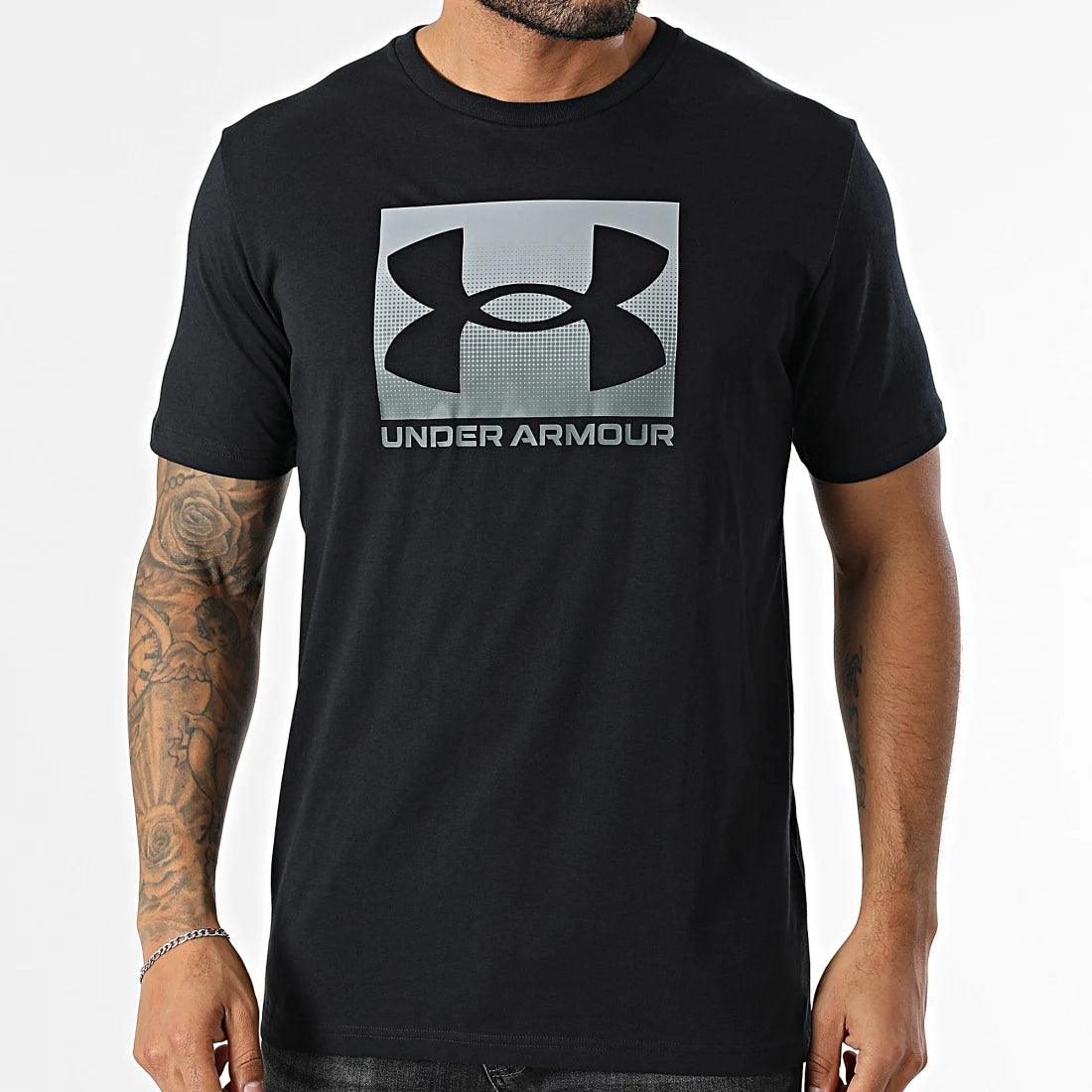 T-Shirt Boxed Sports  Noir