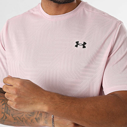 T-SHIRT UNDER ARMOUR VENT GEOTESSA -Rose