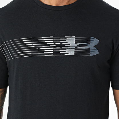 T-Shirt Fly In Logo Noir