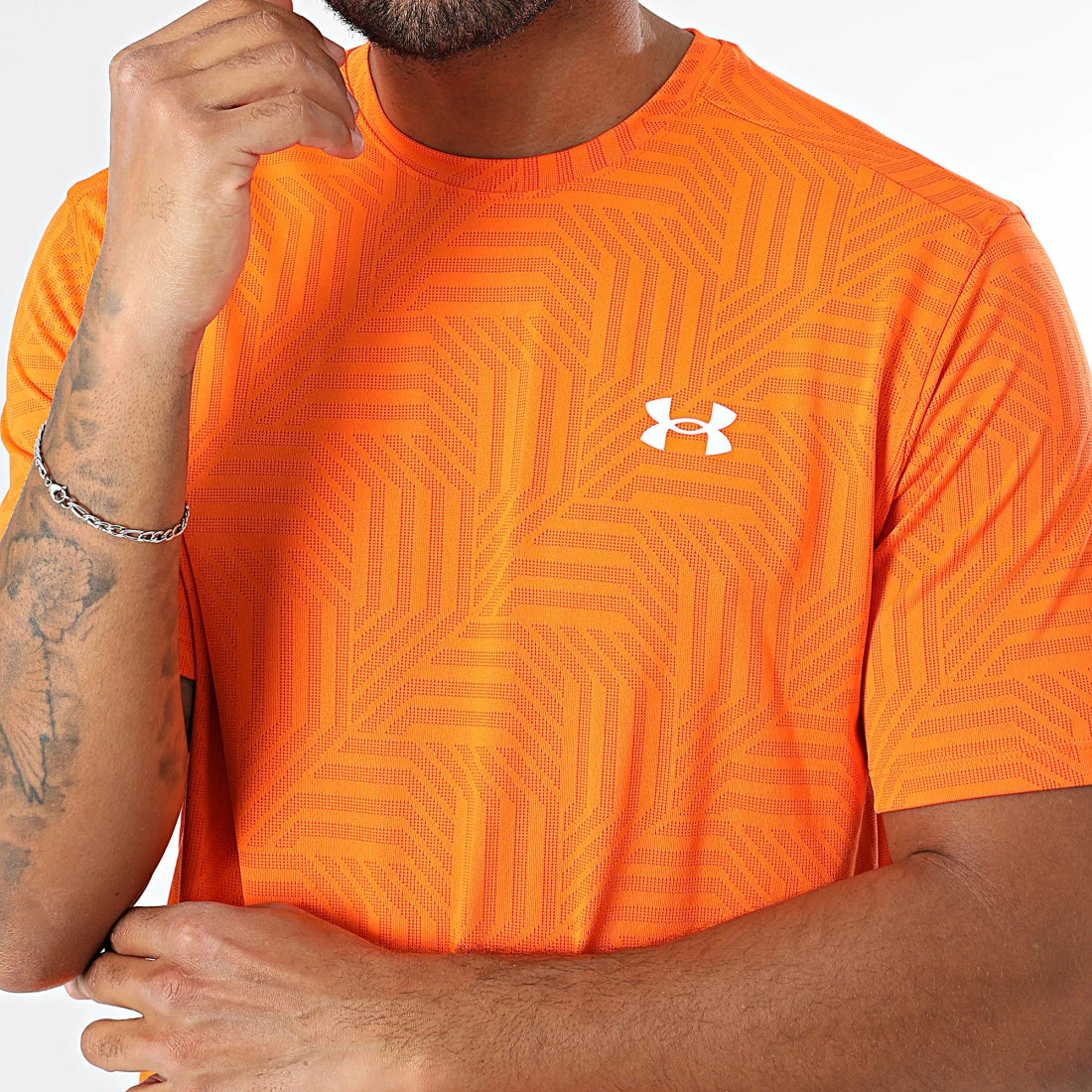 T-SHIRT UNDER ARMOUR VENT GEOTESSA -Orange