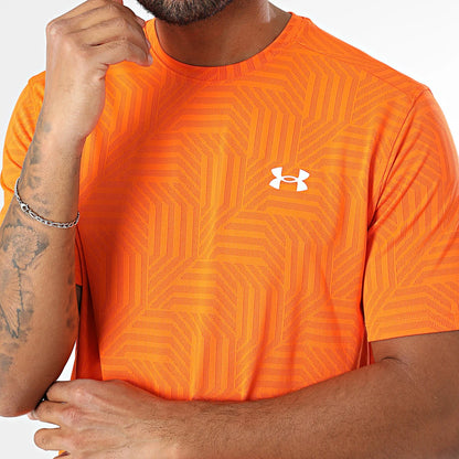 T-SHIRT UNDER ARMOUR VENT GEOTESSA -Orange