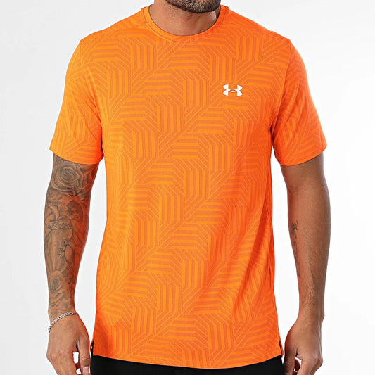 T-SHIRT UNDER ARMOUR VENT GEOTESSA -Orange