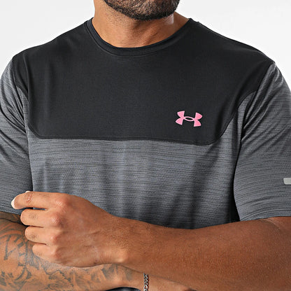 Ensemble t-shirt et short Under Armour Tech Utility noir/rose et noir
