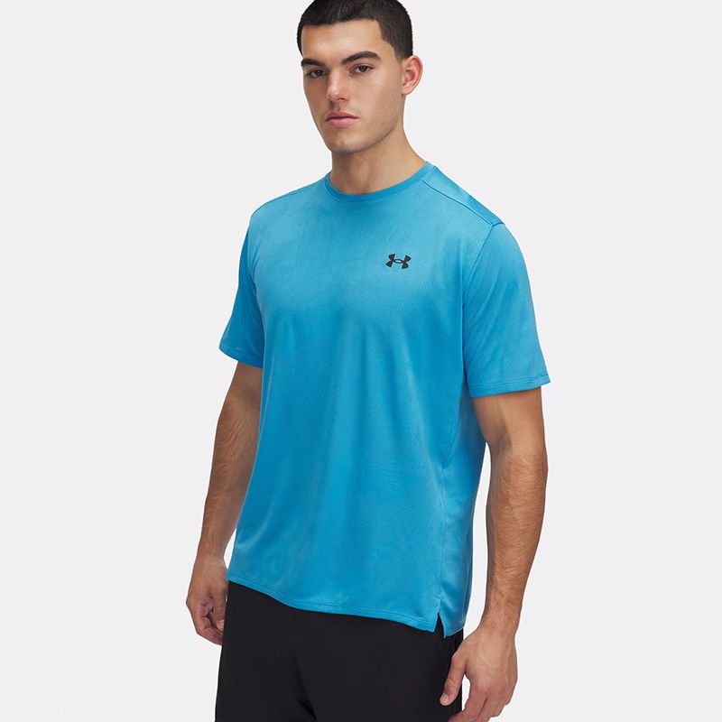 T-shirt Under Armour UA Tech™ Vent Jacquard Bleu
